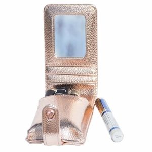 Lipstick case with miirror